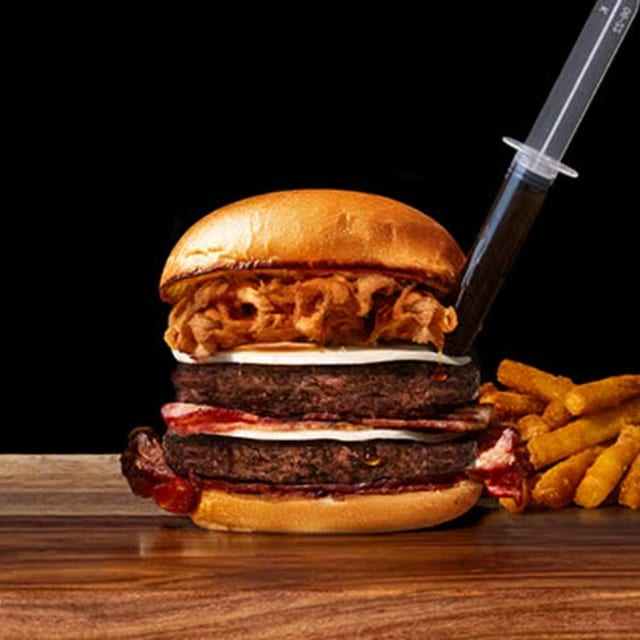 Maple Bacon Burger.